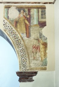 Vertreibung des heiligen Joachim aus dem Tempel von Bernardino Luini