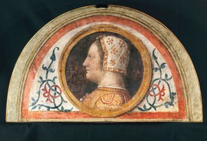 Porträt von Bona von Savoyen