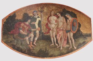 Das Urteil des Paris, ca. 1509 von Bernardino Pinturicchio