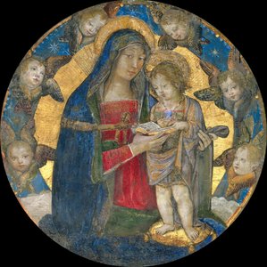 Madonna und Kind mit Cherubim, 1492-1495 von Bernardino Pinturicchio