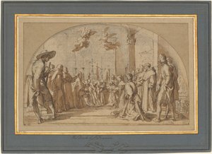 Der Tod des seligen Buonagiunta Manetti von Bernardino Poccetti