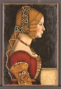 Porträt von Isabella von Aragon, Herzogin von Mailand (1470-1524)