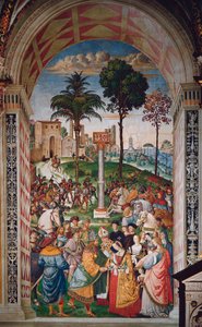 Leben von Papst Pius II (Enea Silvio Piccolomini) von Bernardino di Betto Pinturicchio