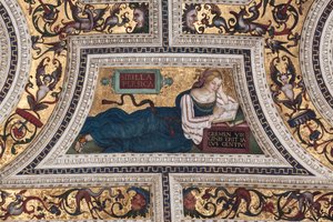 Persische Sibylle (Detail) von Bernardino di Betto Pinturicchio