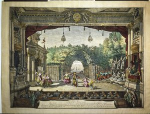 Ballett Der großzügige Türke aus Les Indes Galantes von Jean-Philippe Rameau von Bernardo Bellotto