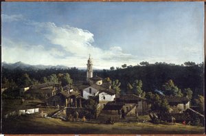 Ansicht von Gazzada von Bernardo Bellotto