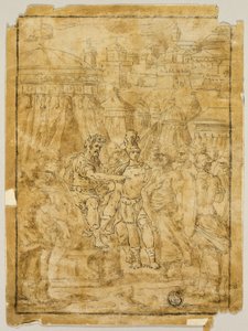 Illustration zur Szene aus der Befreiung Jerusalems (Gerusalemme Liberata)