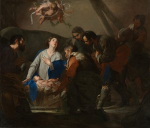 Anbetung der Hirten von Bernardo Cavallino