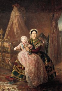 Porträt von Alfonso XII. von Bernardo Lopez y Piquer