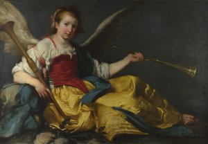 Eine Personifikation des Ruhms, ca. 1635