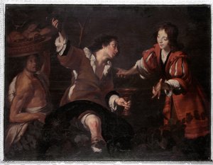 Joseph deutet die Träume von Bernardo Strozzi