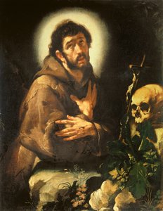 Der heilige Franziskus in Ekstase, ca. 1615-18