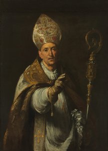 St. Gerardo Sagredo, Bischof von Csanád (1633) von Bernardo Strozzi