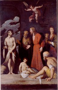 Die Heilung des Gelähmten von Bernardo Strozzi