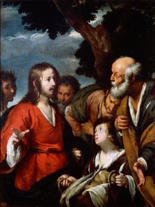 Das Wunder der fünf Brote und zwei Fische, nach 1630 von Bernardo Strozzi