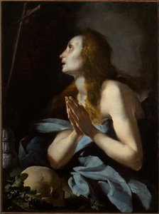 Die reuige Magdalena von Bernardo Strozzi