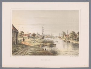 Stadtansicht von Alkmaar (Serientitel)