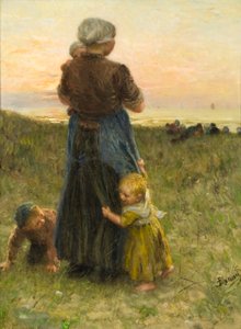 Peek-A-Boo von Bernardus Johannes Blommers or Bloomers