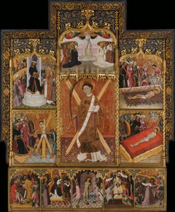 Altarbild des Heiligen Vinzenz von Bernat Martorell