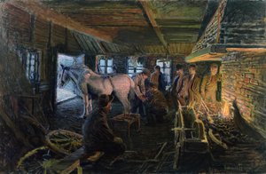 In der Schmiede von Bernhard Hinna