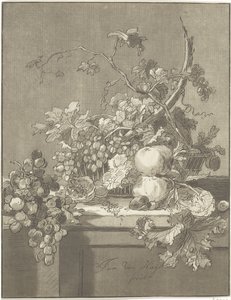 Korb mit Früchten von Bernhard Schreuder
