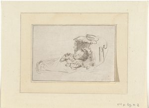 Schlafendes Kind von Bernhard Schreuder
