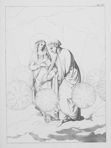 Dantes Göttliche Komödie, Paradiso (Himmel), Platte XII von Bernhard Schuler