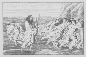 Dantes Göttliche Komödie, Purgatorio (Fegefeuer), Platte V von Bernhard Schuler