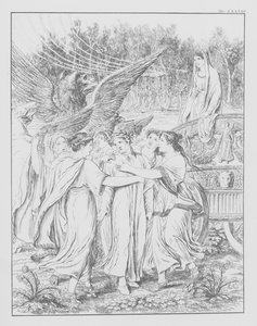 Dantes Göttliche Komödie, Purgatorio (Fegefeuer), Platte XXXVIII von Bernhard Schuler
