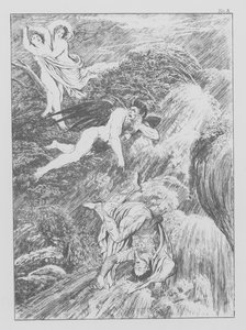 Dantes Göttliche Komödie, Purgatorio (Fegefeuer), Platte X von Bernhard Schuler