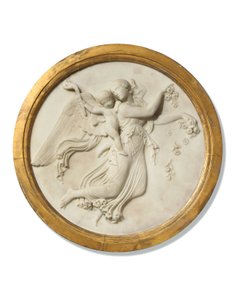 Basrelief-Rundel von 