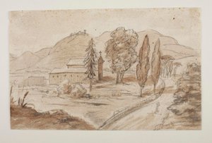 Berglandschaft von Bertel Thorvaldsen