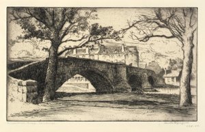 Musselburgh-Brücke, Edinburgh von Bertha E. Jaques