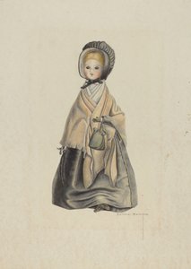 Quäkerpuppe von Bertha Semple