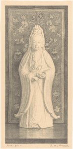 Kwan Yin von Bertha van Hasselt (signed by artist)