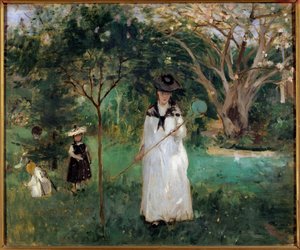 Schmetterlingsjagd von Berthe Morisot