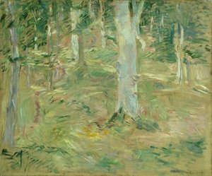 Wald von Compiègne von Berthe Morisot
