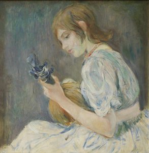 Mädchen mit Mandoline