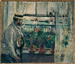 Interieur, Isle of Wight von Berthe Morisot