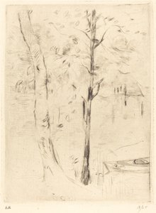 See mit Ruderboot von Berthe Morisot