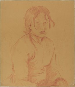 Bauernmädchen von Berthe Morisot