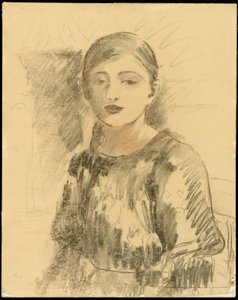 Porträt von Julie Manet von Berthe Morisot
