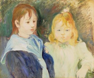 Porträt von zwei Kindern, 1893