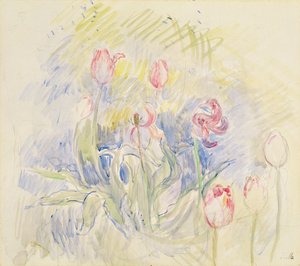 Tulpen, 1890 von Berthe Morisot