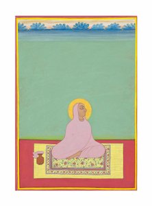 Porträt von Maharaja Shri Narayan Ji, ca. 1830 von Bhati Shankar Das