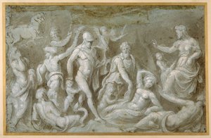 Mars und Rhea Silvia