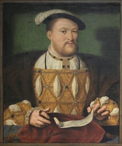 Porträt von König Heinrich VIII von Biagio Rebecca