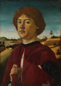 Porträt eines jungen Mannes, wahrscheinlich ca. 1470 von Biagio d