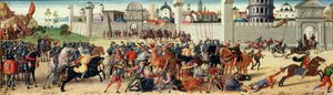 Die Belagerung von Troja I: Der Tod von Hector, ca. 1490-95