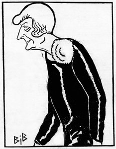 Karikatur von Charlotte Lyses
